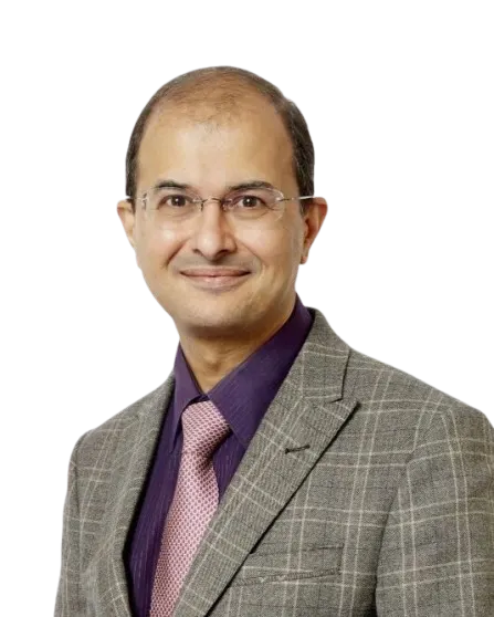 Portrait of Mr Aasheet Desai, Consultant Ophthalmologist